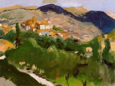 Mountains at Jaca by Joaquín Sorolla